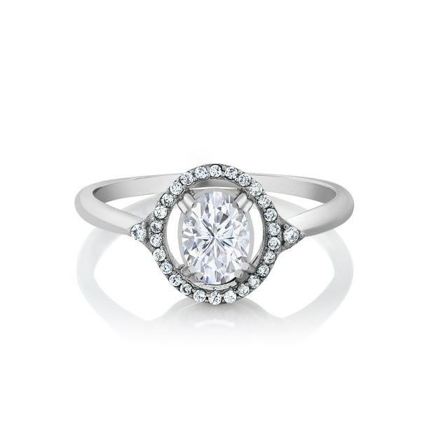 925 Sterling Silver 3-Stone Ring Forever Brilliant Round 1.24cttw Created Moissanite by Charles & Colvard and Rhodolite Garnet GHI 925 Sterling Silver 3-Stone Ring Forever Brilliant Round 1.24cttw Created Moissanite by Charles & Colvard and Rhodolite Garnet GHI